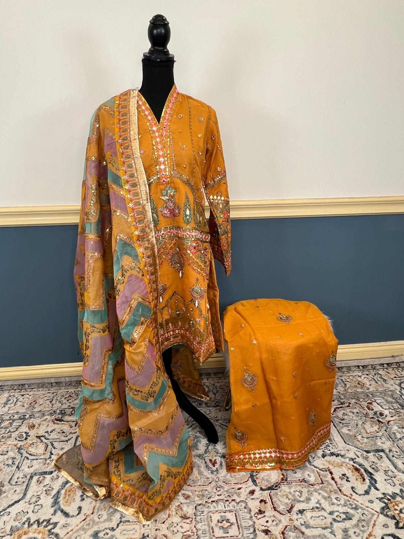 Pakistani Embroidered Party wear Ready To Ship