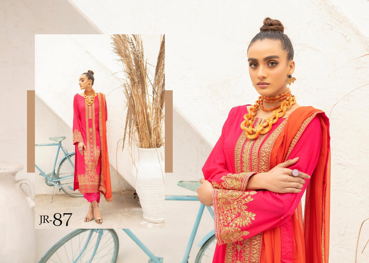 IRIS by Johra Exclusive Lawn Collection-100% Original Guaranteed