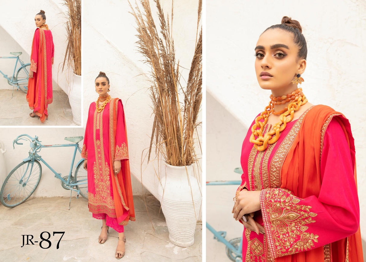 IRIS by Johra Exclusive Lawn Collection-100% Original Guaranteed