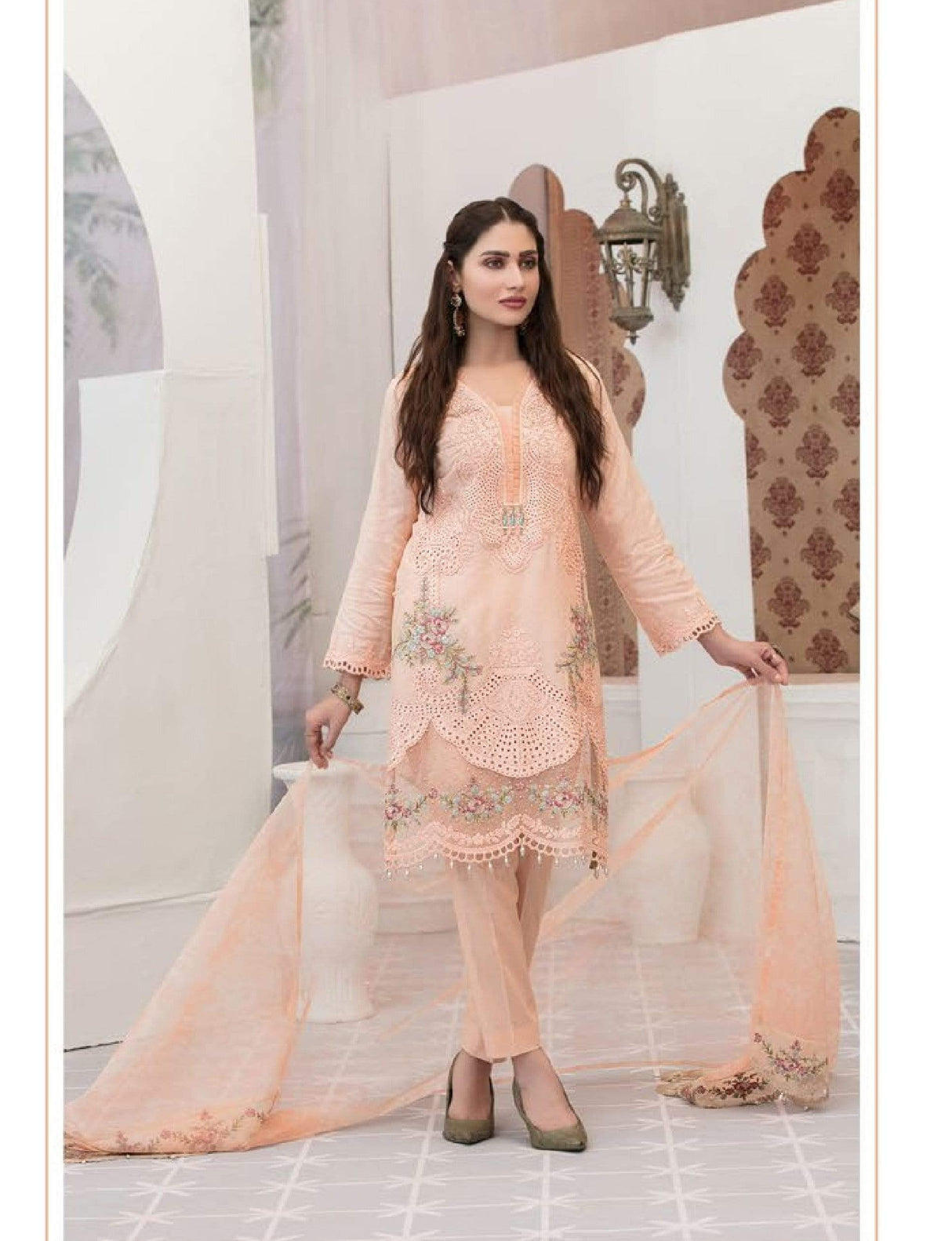 In-Vogue Luxury By Tawakkal Embroidered Lawn Collection 2021 -100% Original Guaranteed