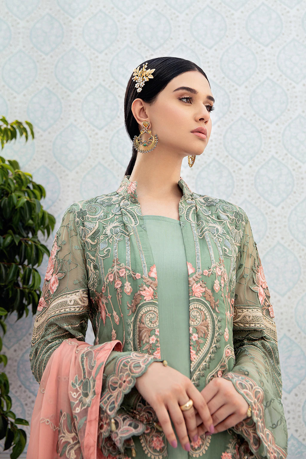 Rangoon By Ramsha Luxury Chiffon Embroidered Collection -100% Original Guaranteed
