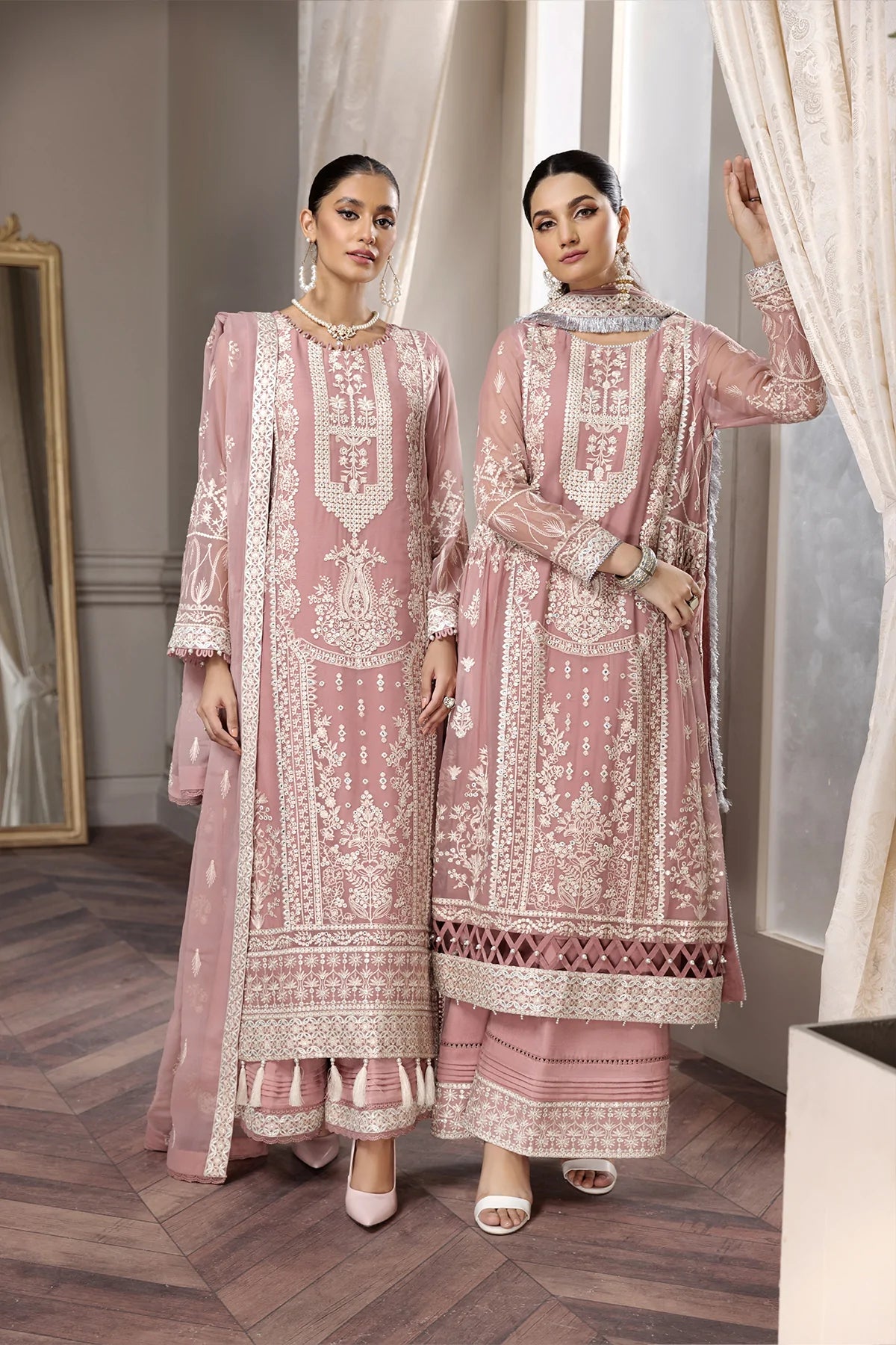 Alizeh Embroidered Chiffon Collection100% Original