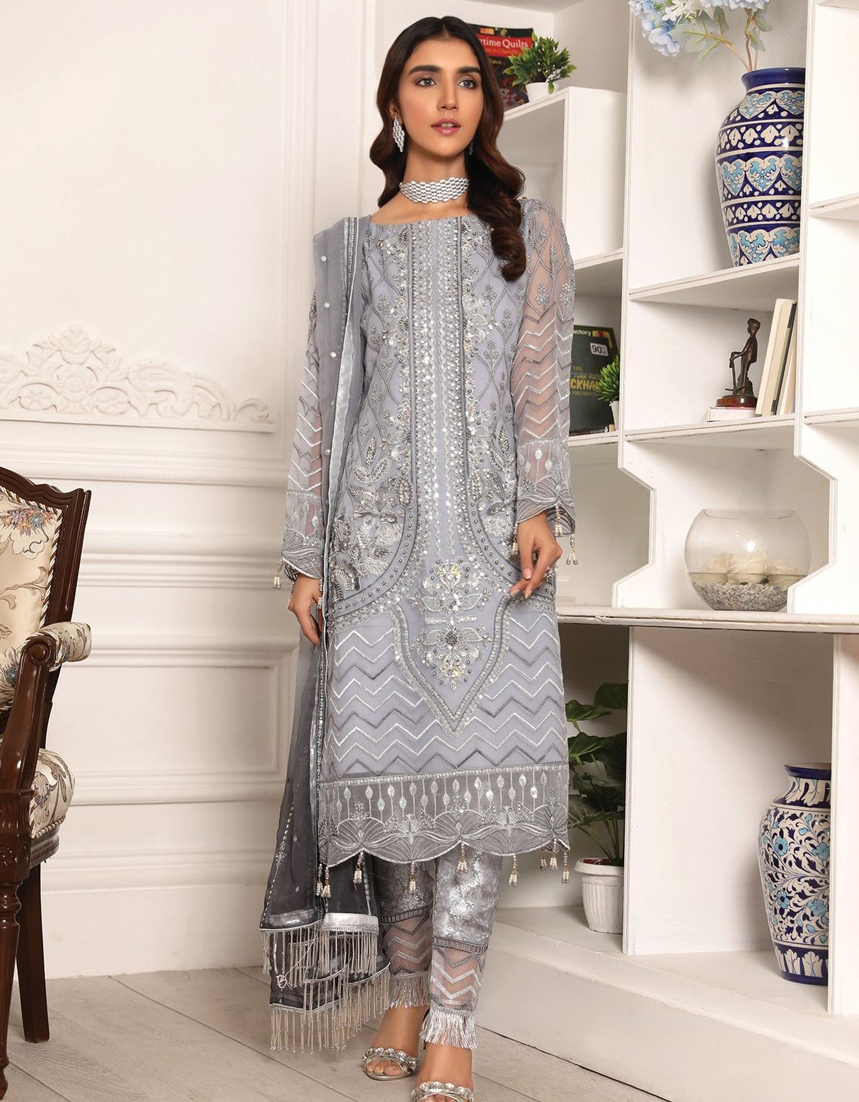 Emaan Adeel Luxury Chiffon Collection -100% Original Guaranteed