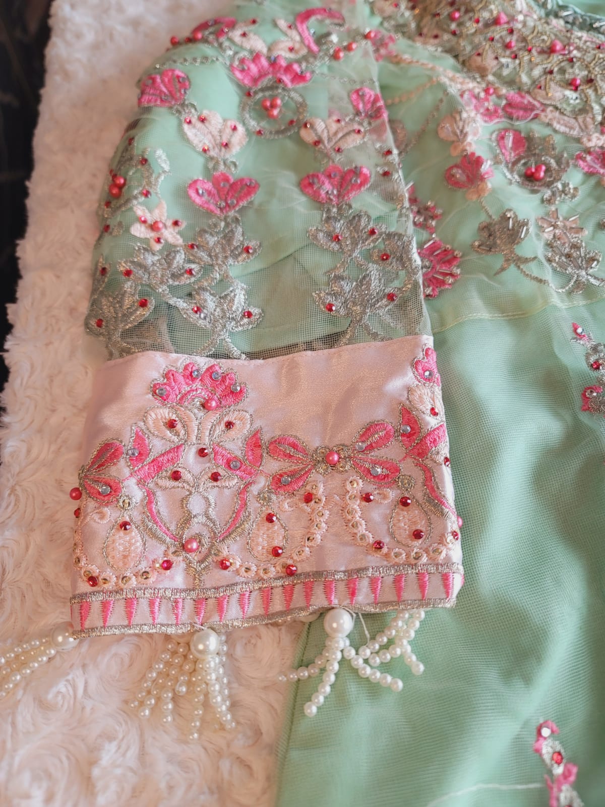 Pakistani Stitched Embroidery Party Wear Dresses Ready To Ship