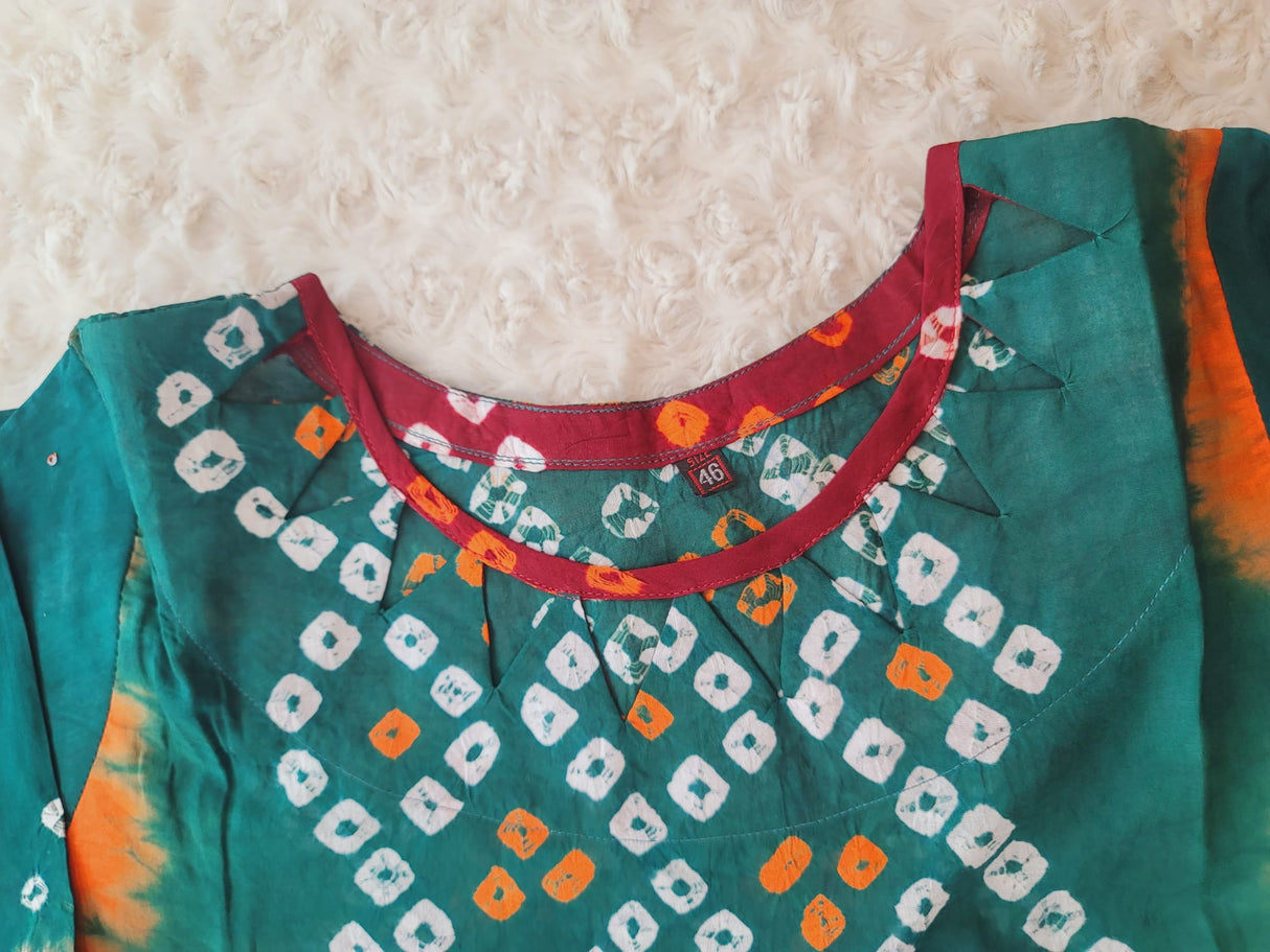 Bangladeshi batik salwer kamiz