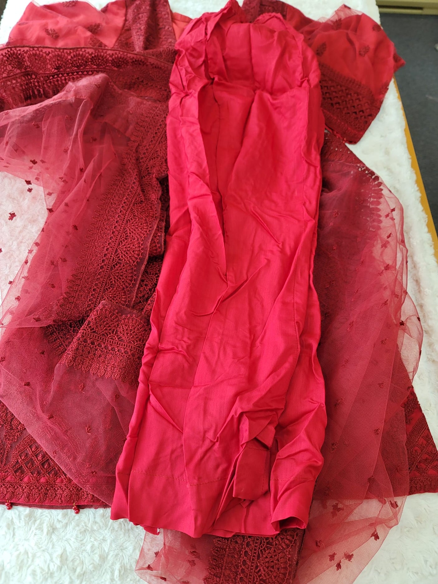 Pakistani Stitched Embroidery Party Wear Dresses Ready To Ship