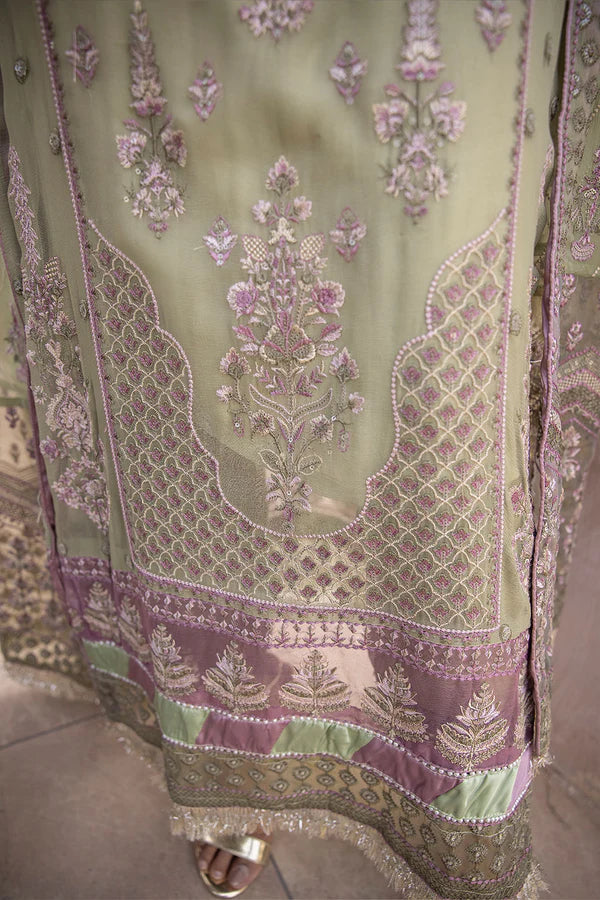 Johra Gold Luxury Chiffon Collection 100% Original