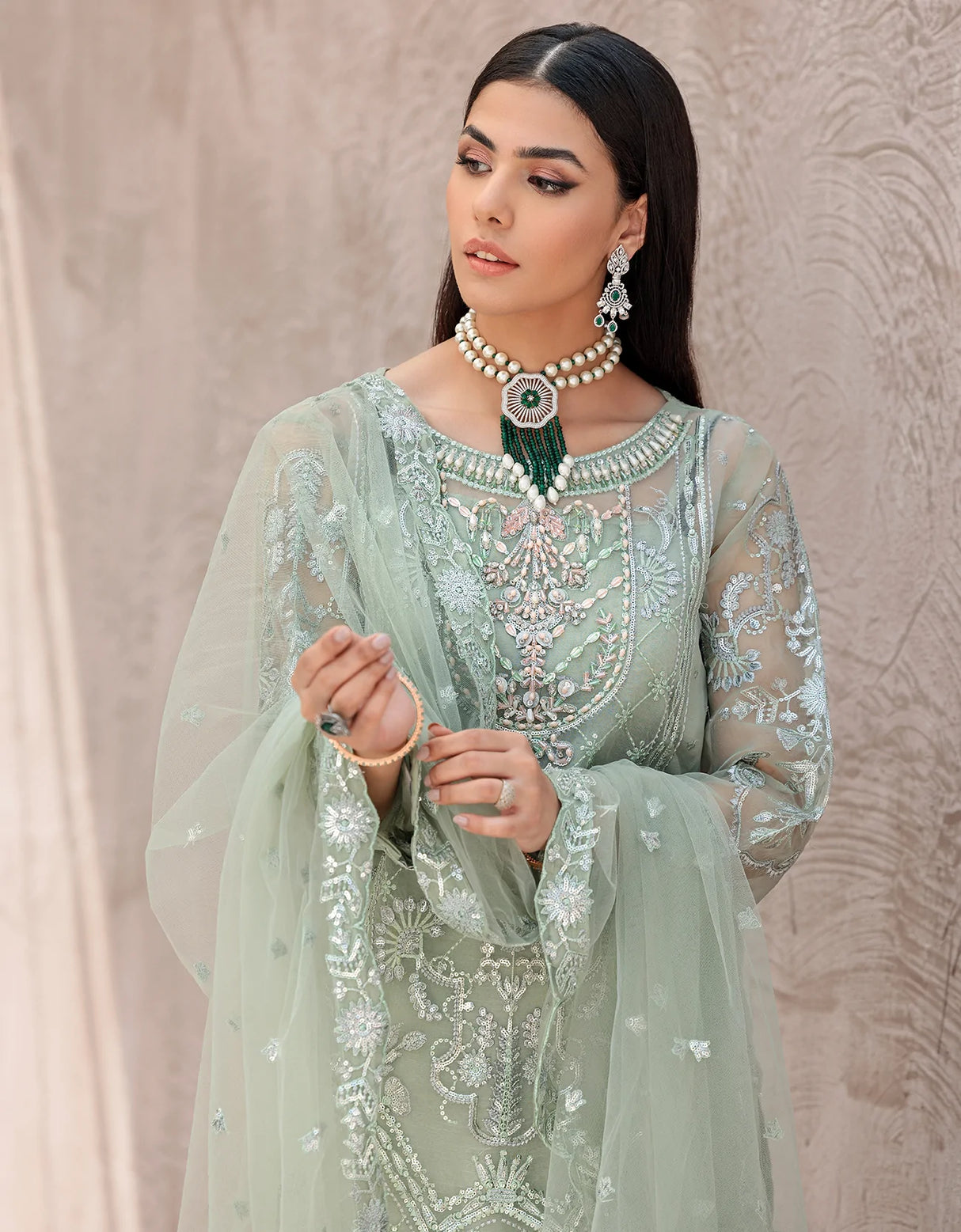 Nafasat By Emaan Adeel Embroidered Chiffon Collection