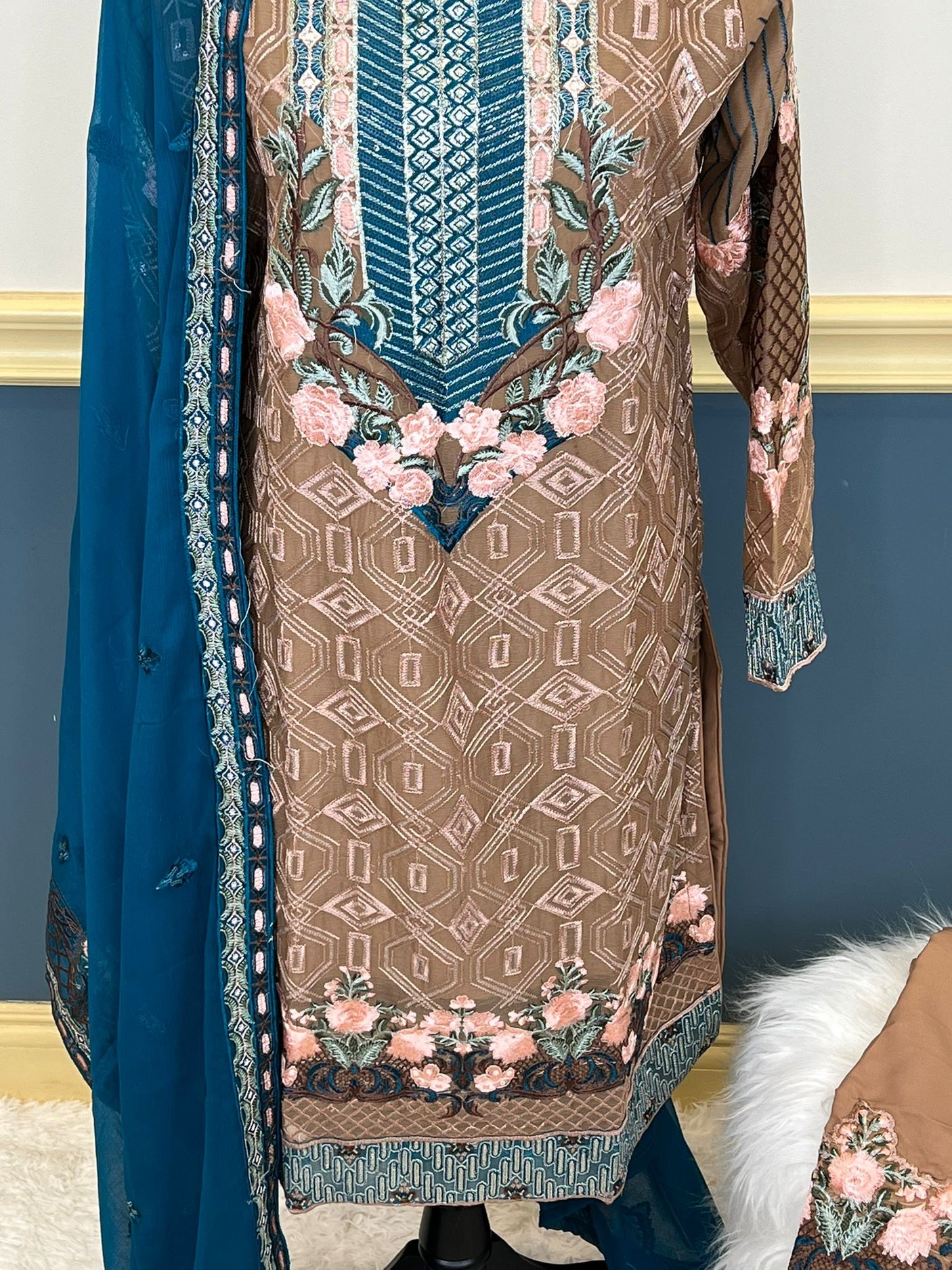 Pakistani Embroidered Party wear Ready To Ship