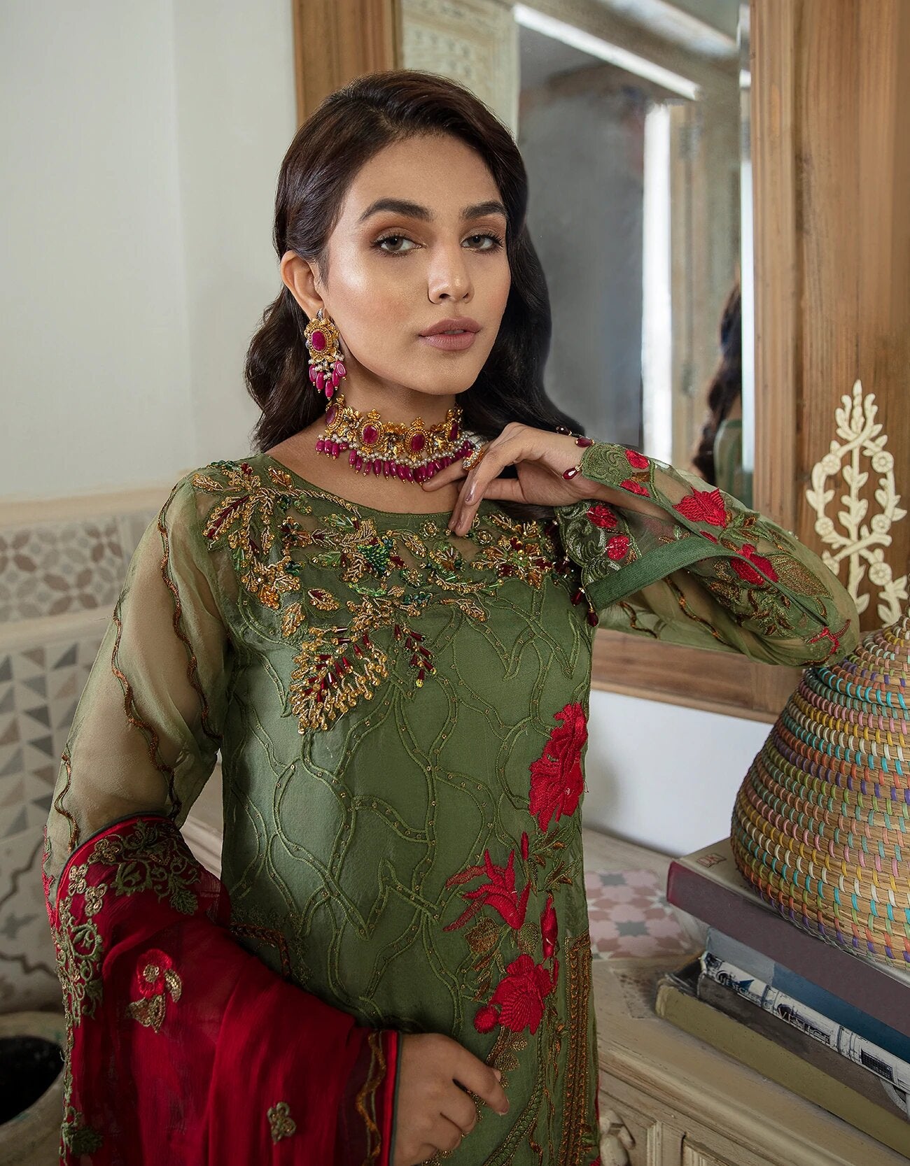 Le Festa by Emaan Adeel Chiffon Collection -100% Original Guaranteed