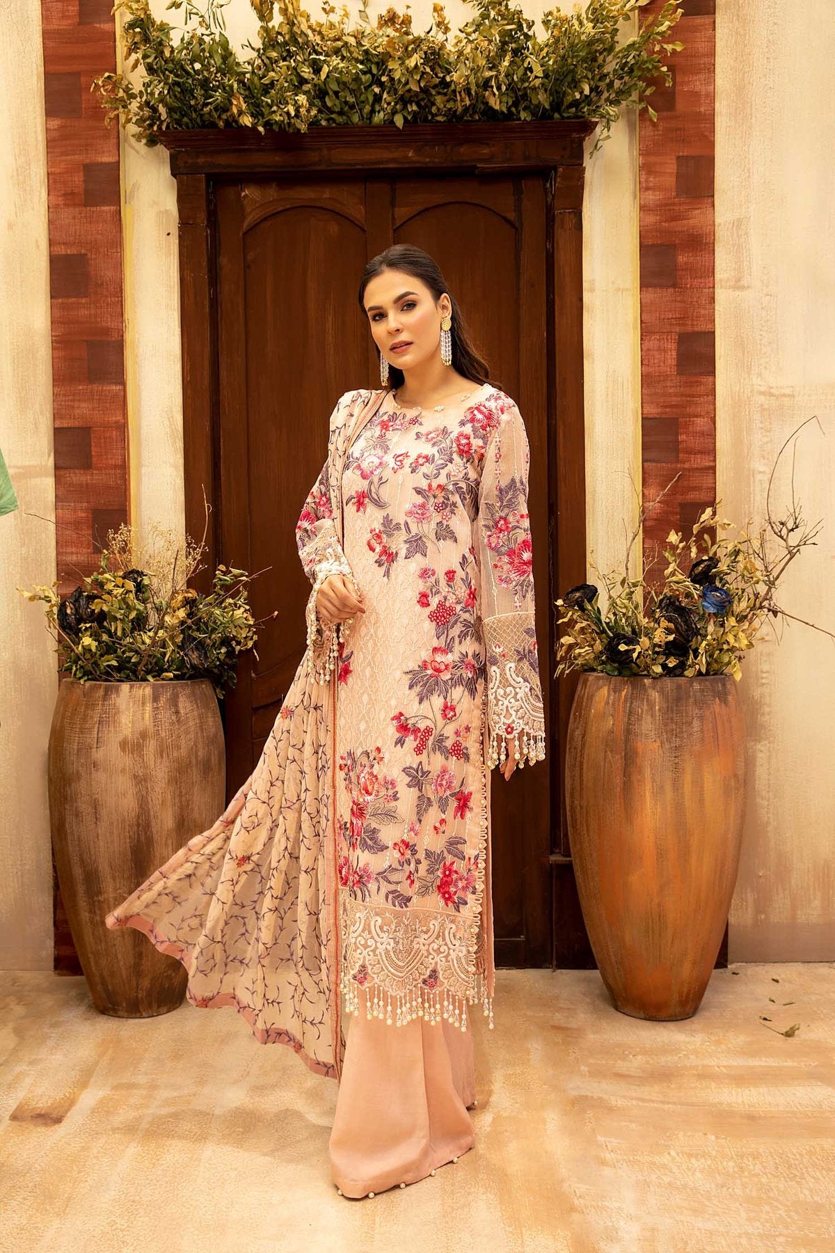 Lamore Organza Collection by Adan’s Libas Chiffon Collection 2021 -100% Original Guaranteed