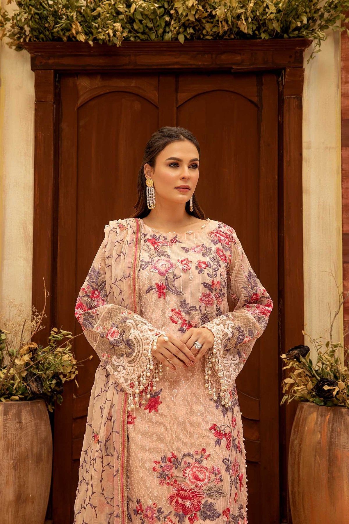 Lamore Organza Collection by Adan’s Libas Chiffon Collection 2021 -100% Original Guaranteed