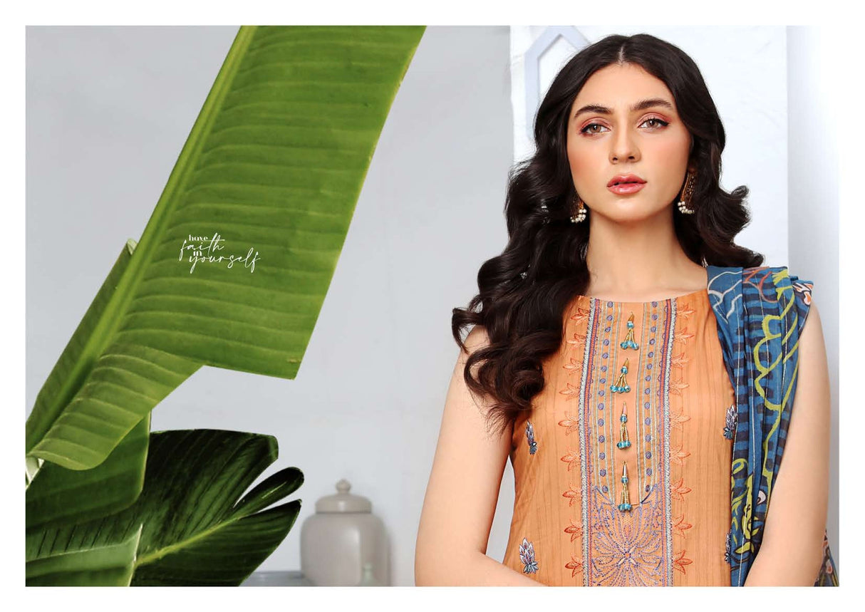 Mahajal Embroidered Lawn Collection 2021 -100% Original Guaranteed