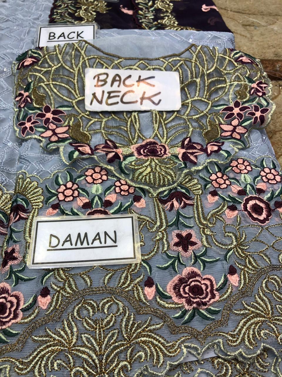 Pakistani Stitched Embroidery Party Wear Dresses Ready To Ship