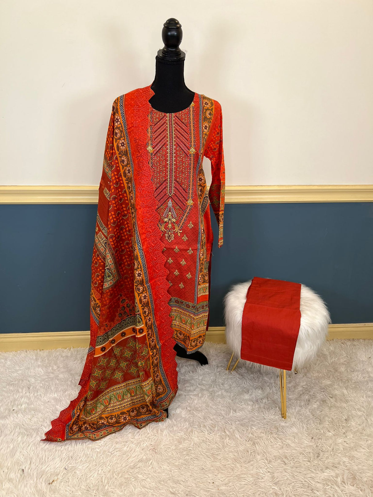 Bin Saeed original embroidered lawn Collection
