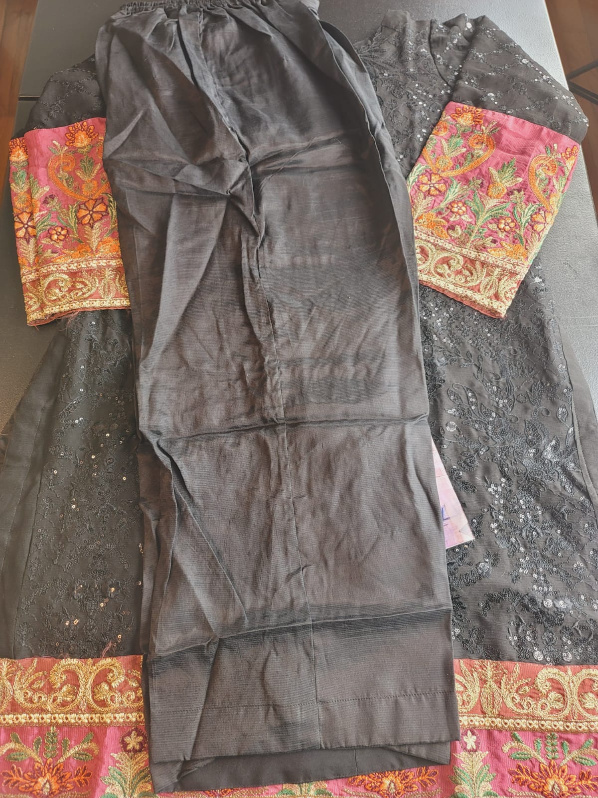 Pakistani Stitched Embroidery Party Wear Dresses Ready To Ship