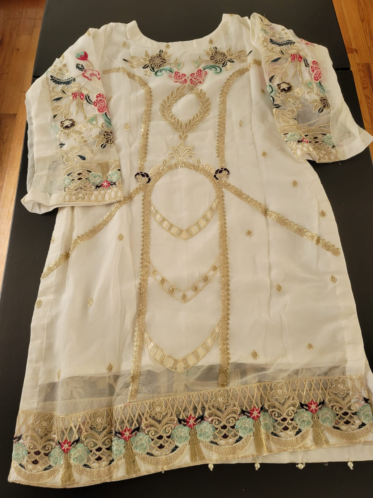 Pakistani Stitched Embroidery Party Wear Dresses Ready To Ship