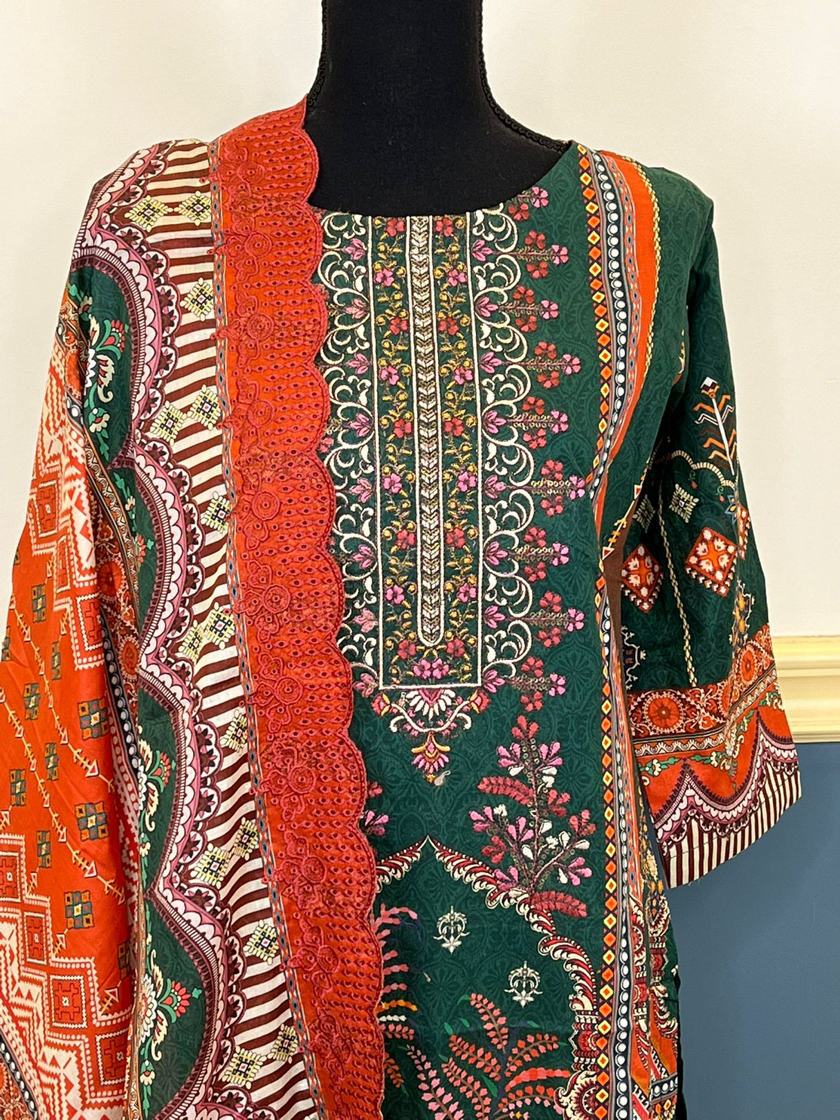 Bin Saeed original embroidered lawn Collection