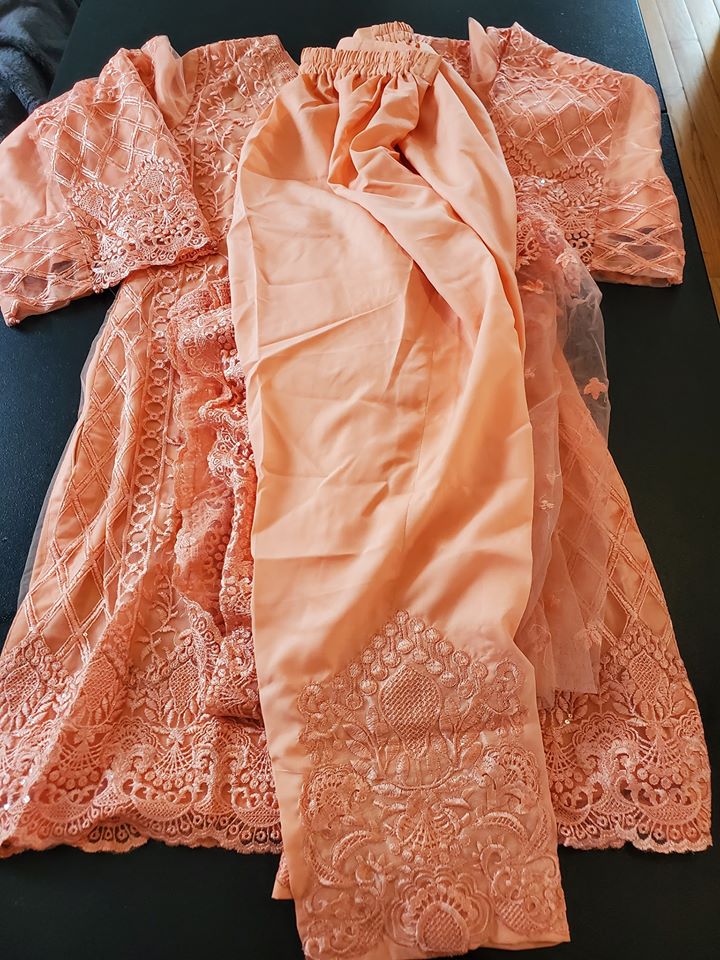 Pakistani Stitched Embroidery Party Wear Dresses Ready To Ship