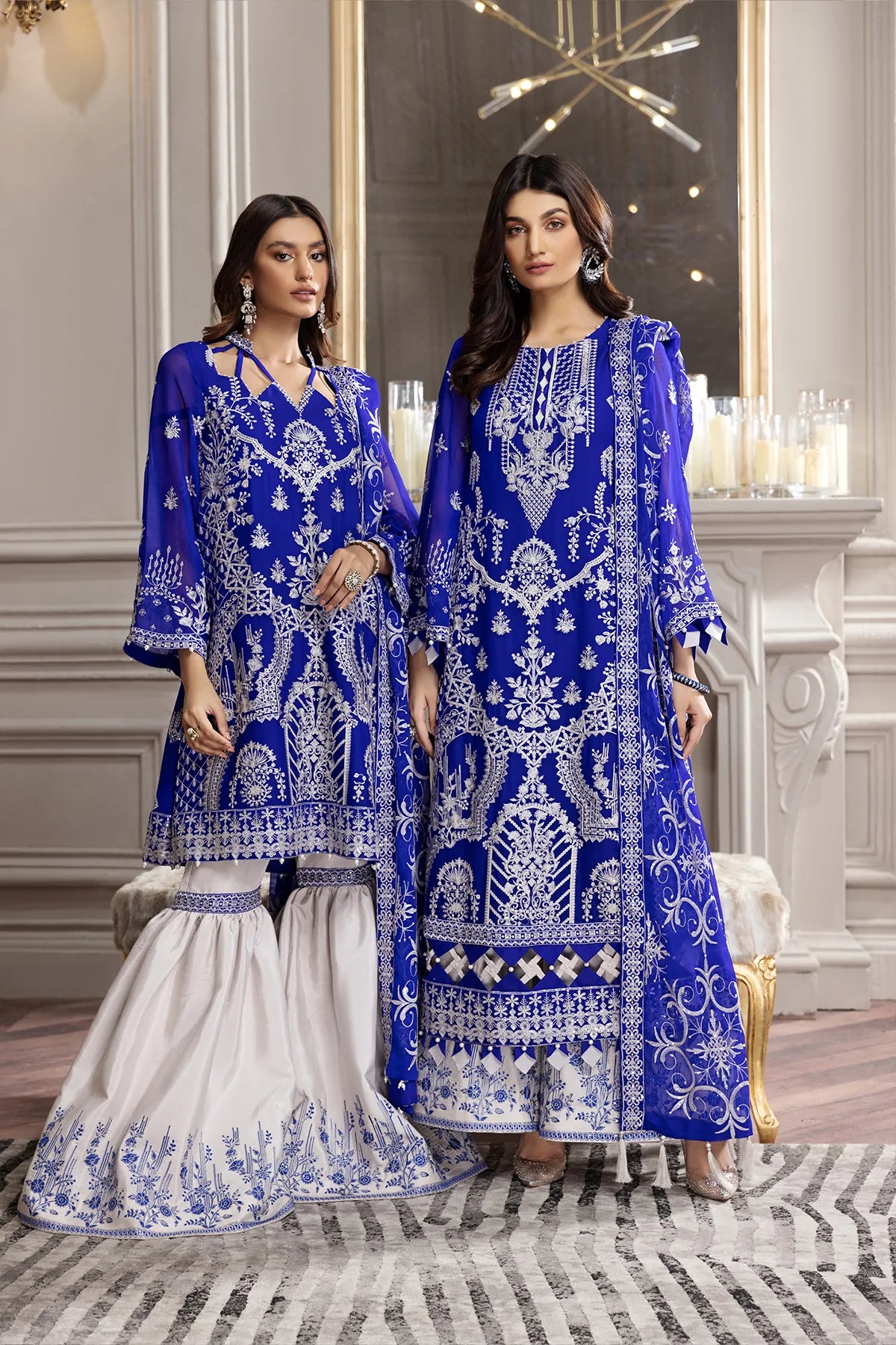 Alizeh Embroidered Chiffon Collection100% Original