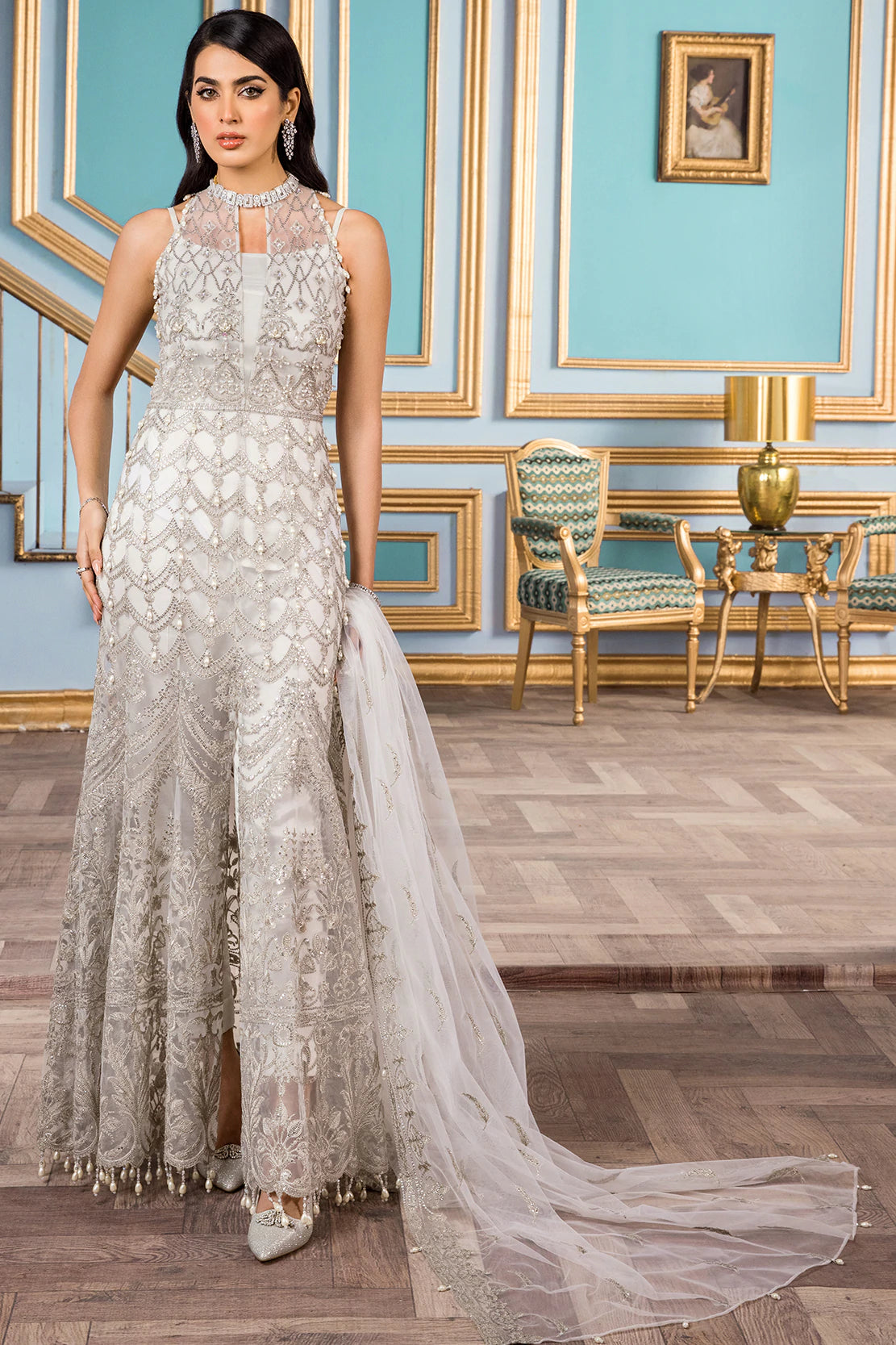 FIONA LE TRESOR LUXURY FORMEL COLLECTION BY REIGN 100% Original