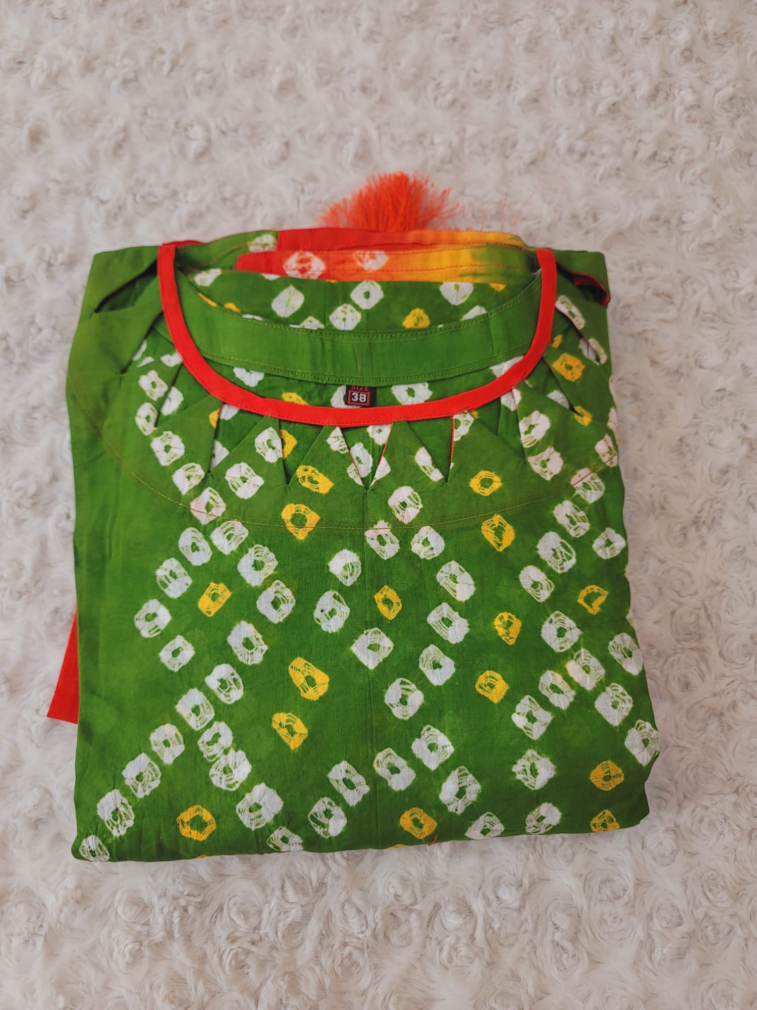 Bangladeshi batik salwer kamiz