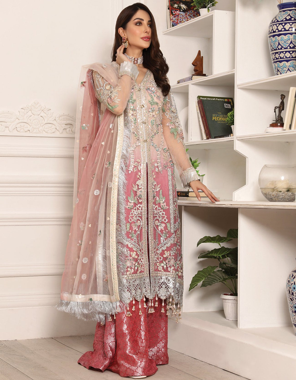 Emaan Adeel Luxury Chiffon Collection 2021-100% Original Guaranteed