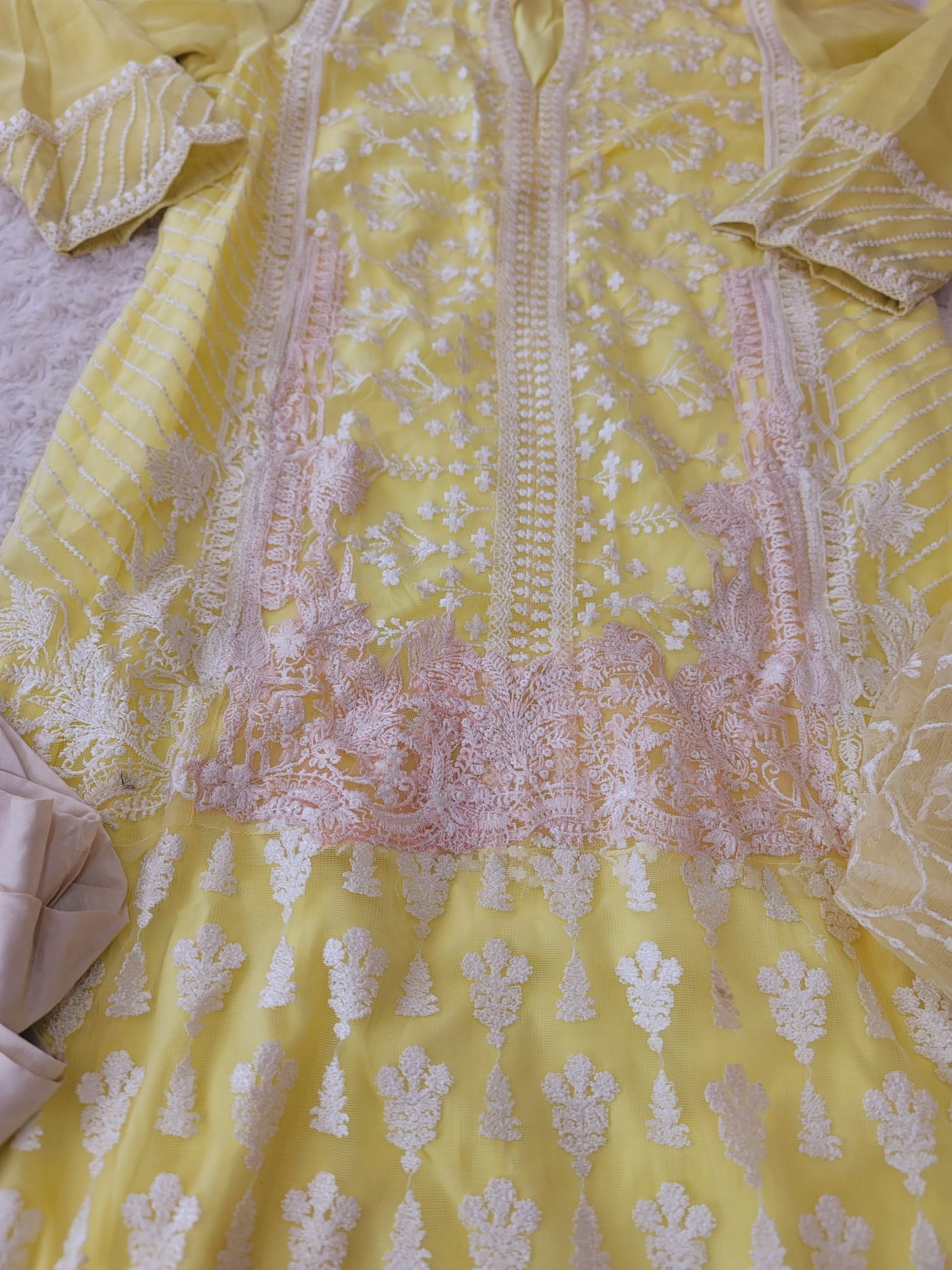 Pakistani Stitched Embroidery Party Wear Dresses Ready To Ship