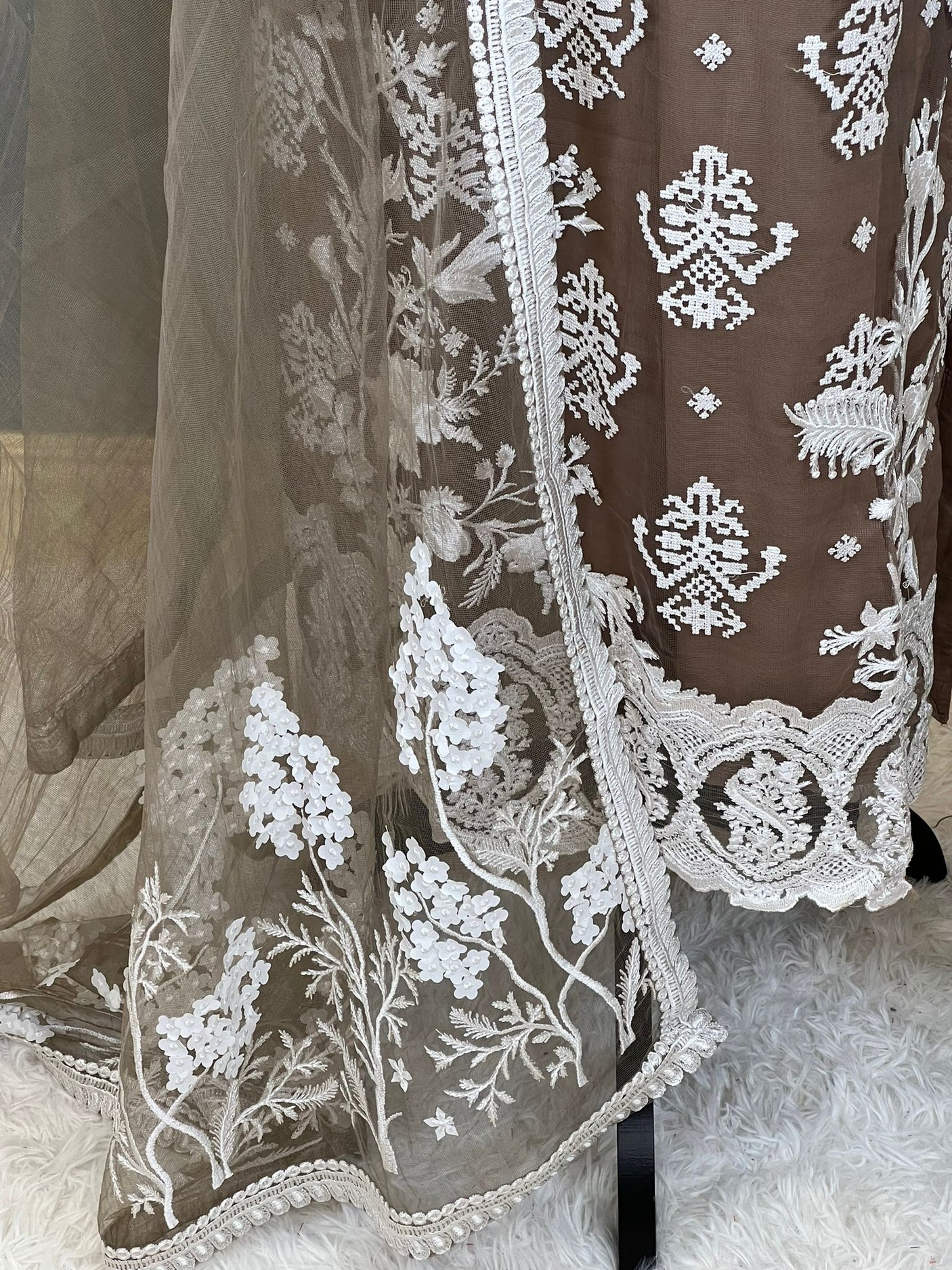 Pakistani Stitched Embroidery Party Wear Dresses Ready To Ship