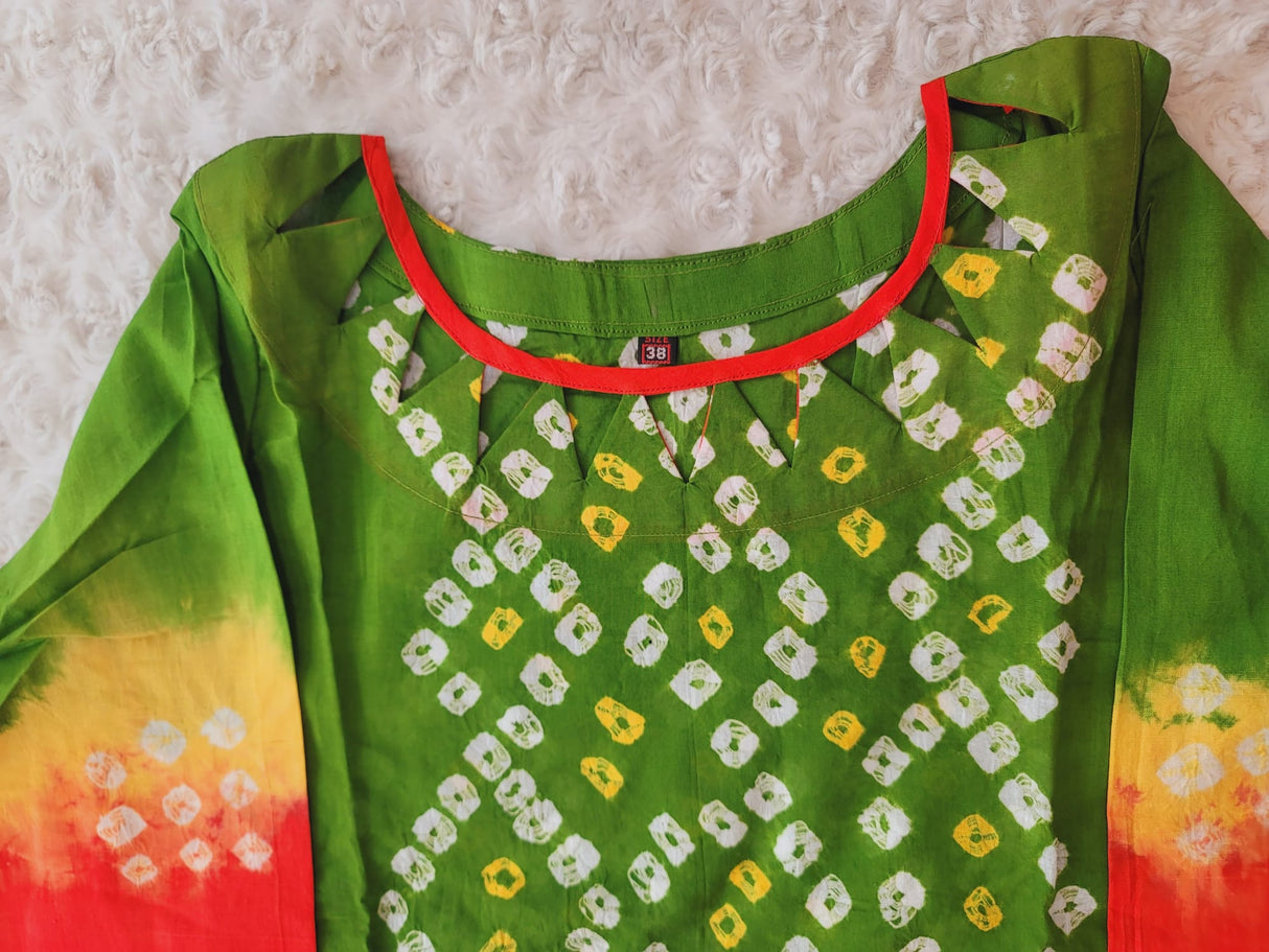 Bangladeshi batik salwer kamiz