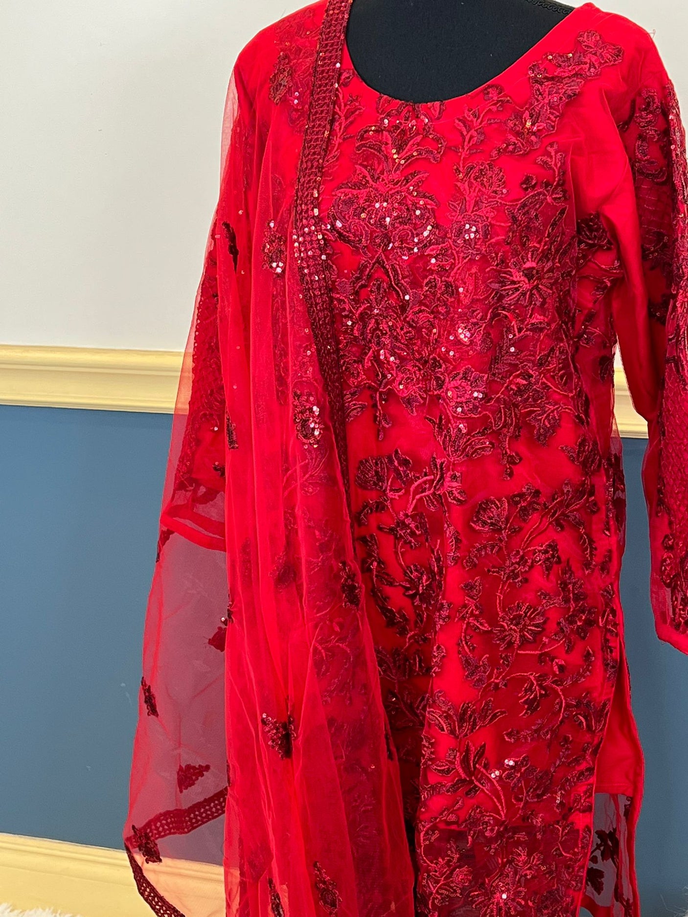 Pakistani Embroidered Party wear Ready To Ship