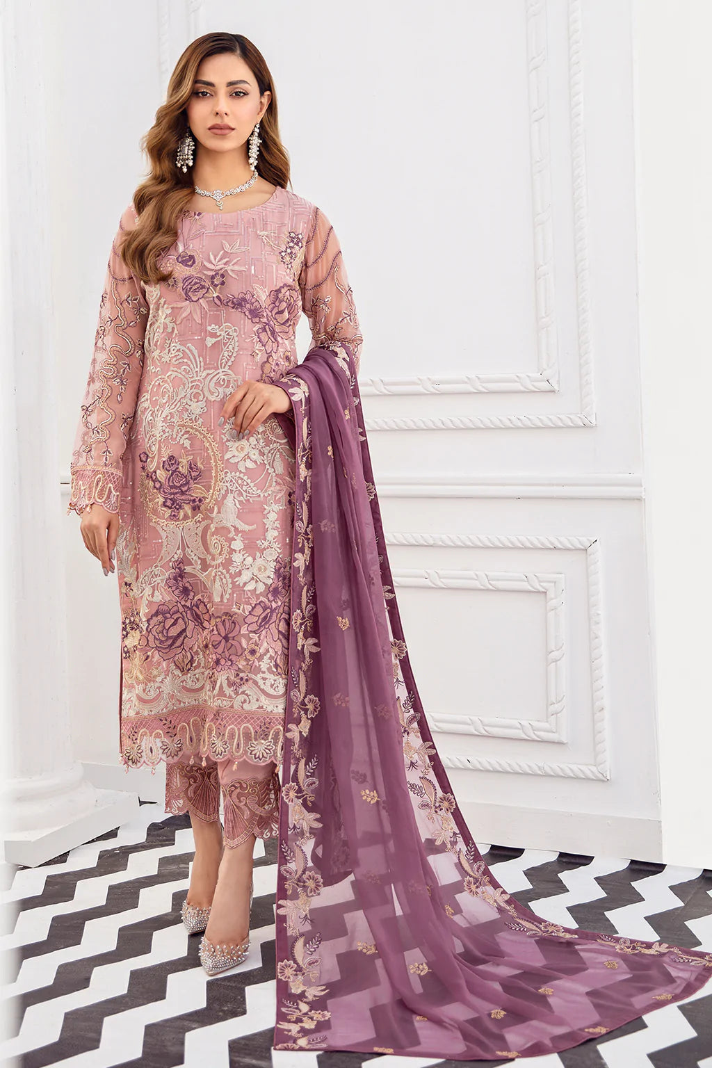 Rangoon By Ramsha Luxury Chiffon Embroidered Collection