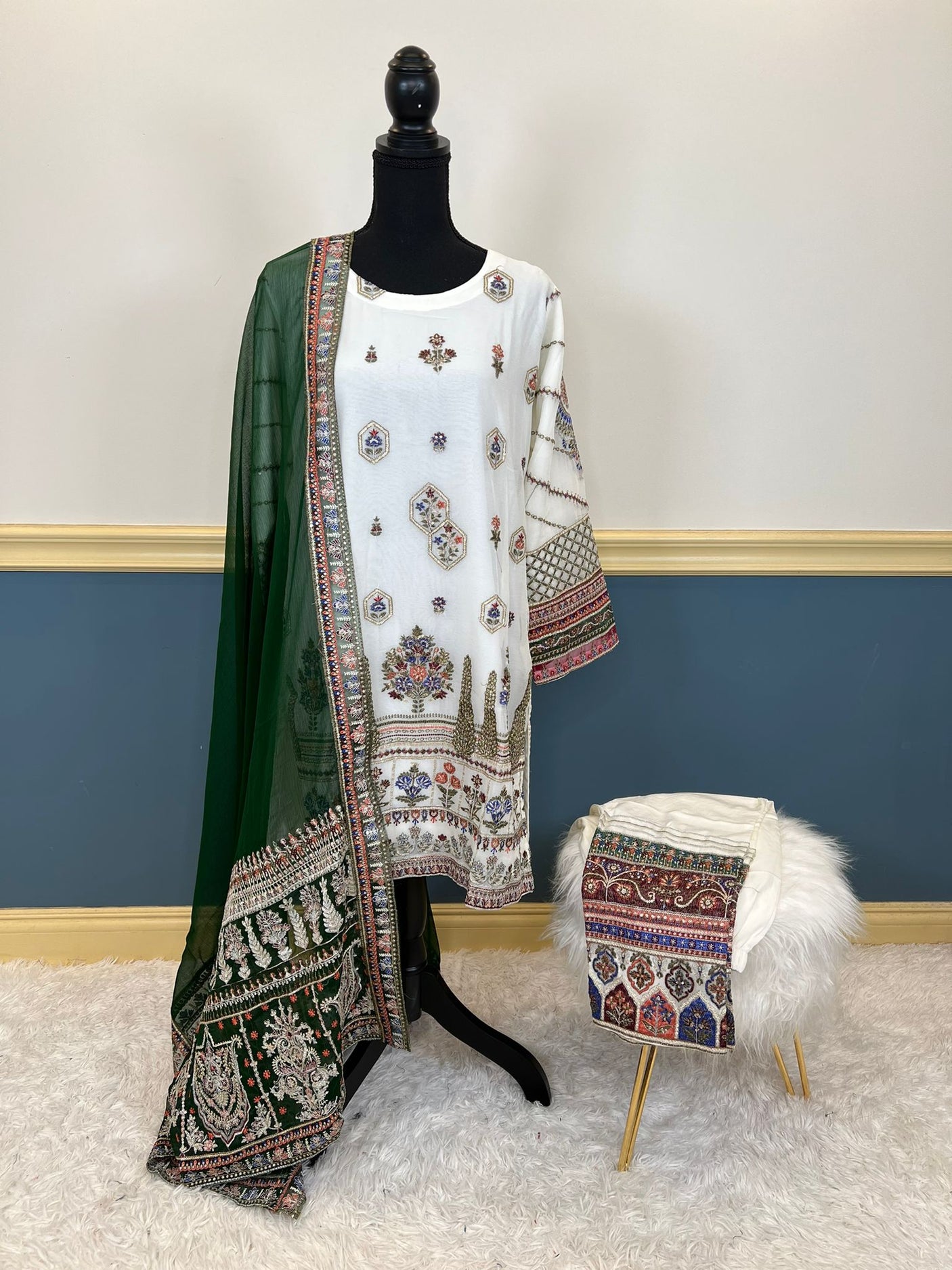 Pakistani Embroidered Party wear Ready To Ship