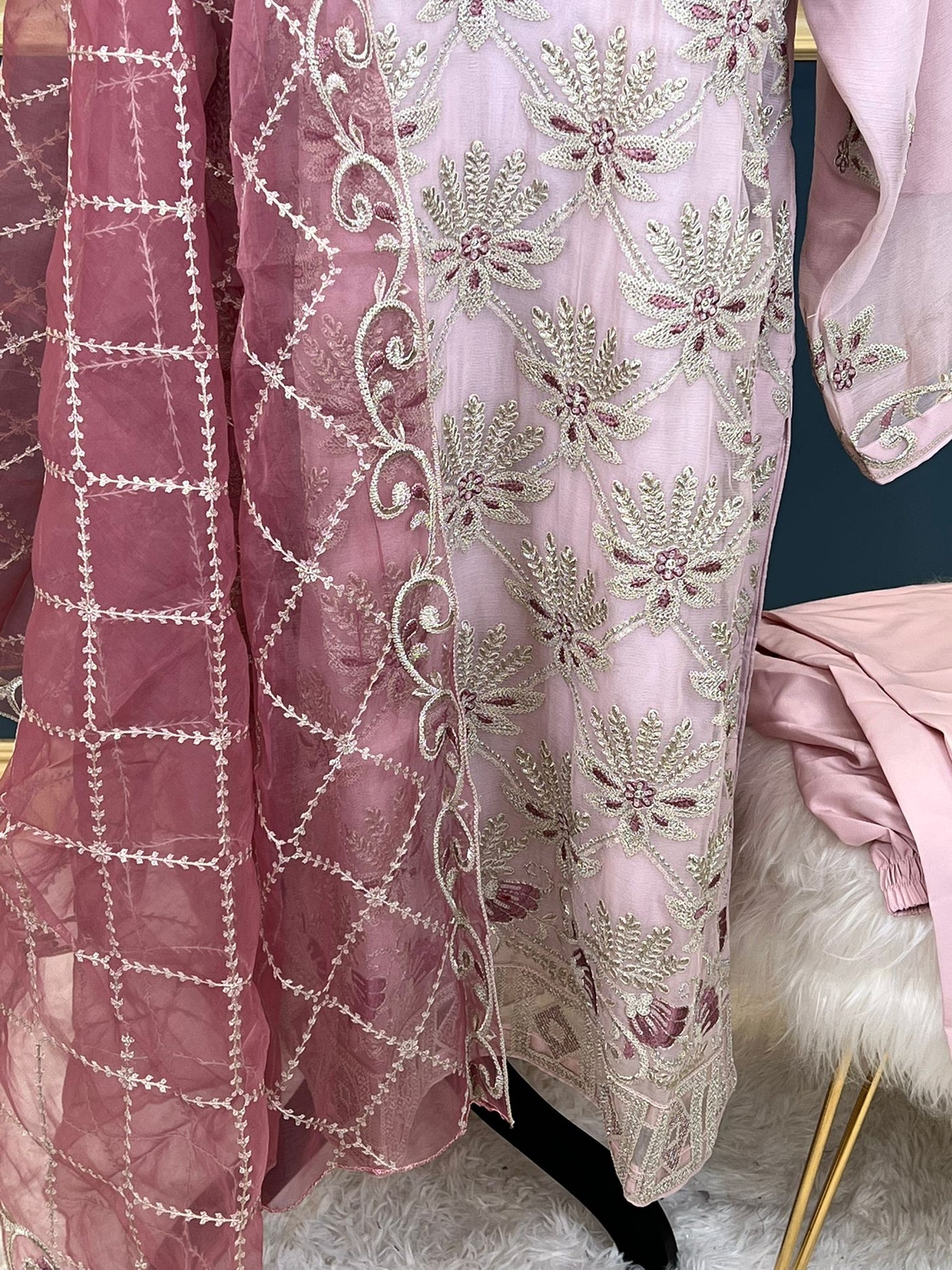 Pakistani Embroidered Party wear Ready To Ship