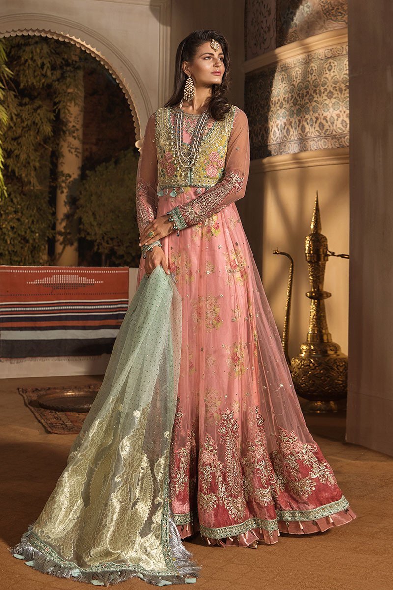 Pakistani Stitched Embroidery Party Wear Dresses Ready To Ship