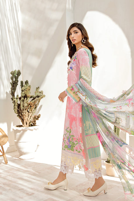 Azalea Embroidered Lawn Spring/Summer 2020-100% Original Guarantee