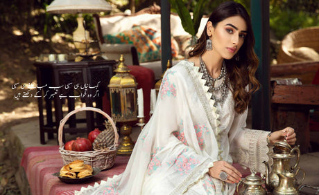 Baad e Naseem by Charizma Embroidered Luxury Lawn Collection 2021 -100% Original Guaranteed