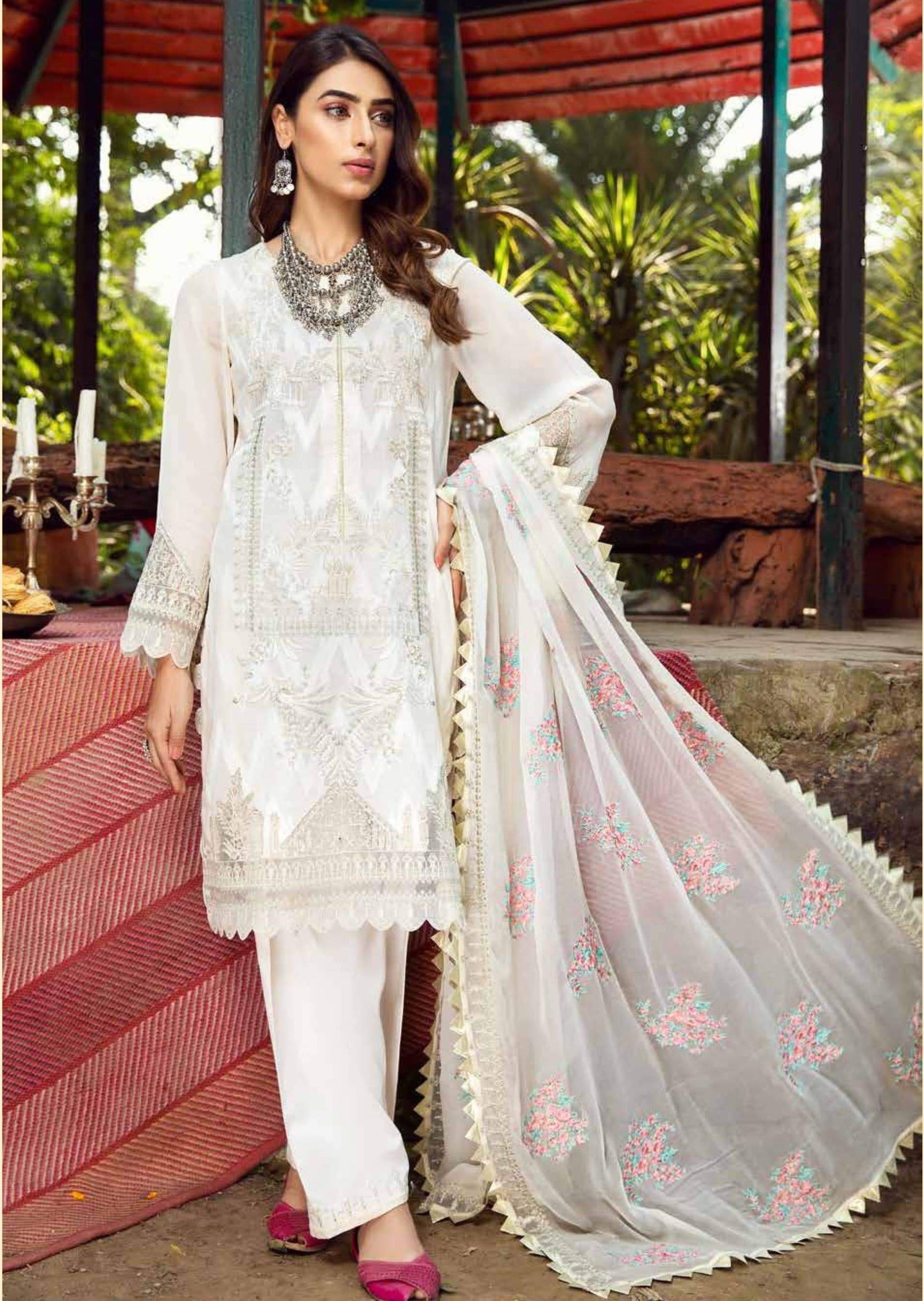 Baad e Naseem by Charizma Embroidered Luxury Lawn Collection 2021 -100% Original Guaranteed