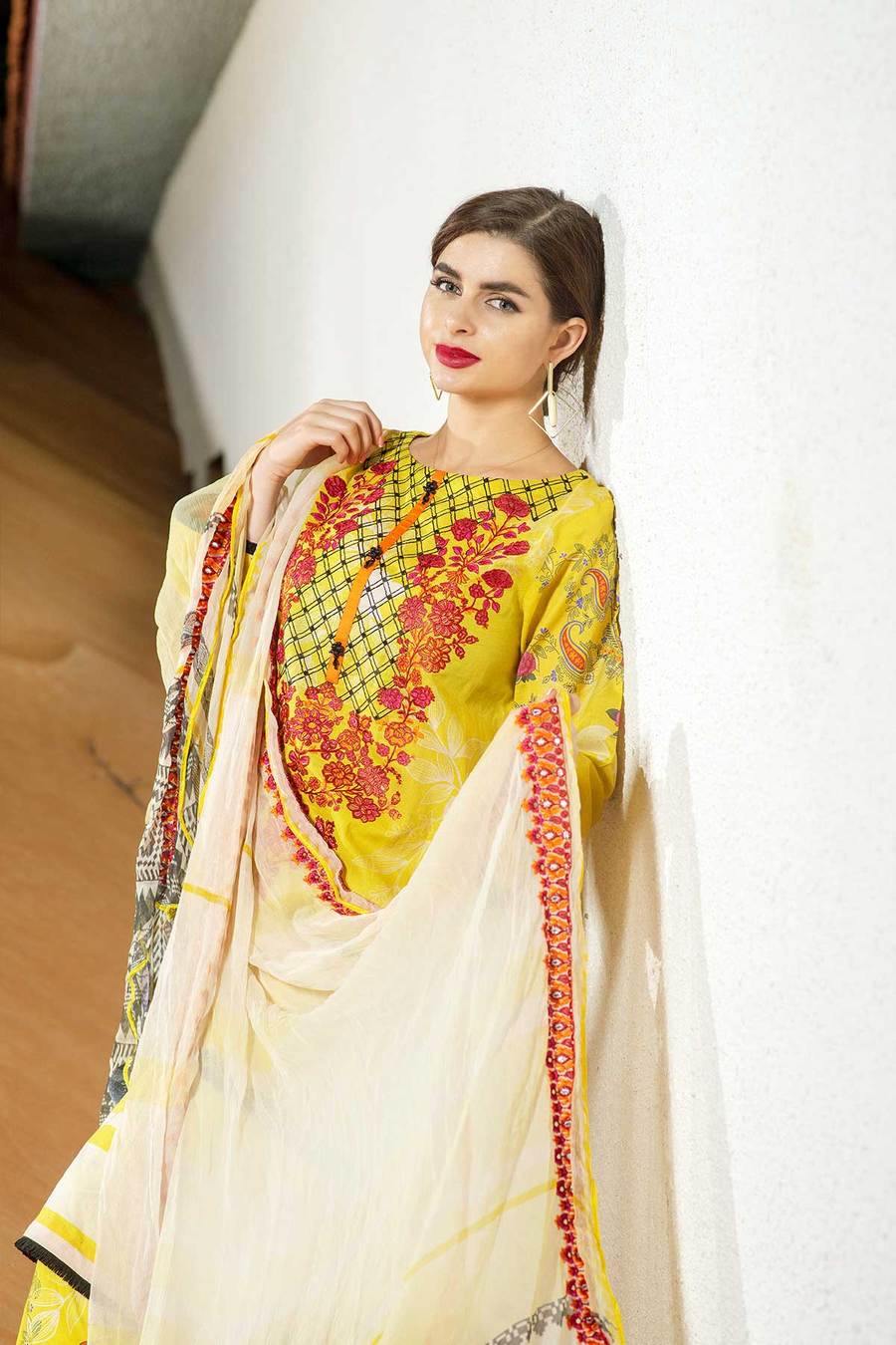 Charizma Embroidered Lawn 100% Original