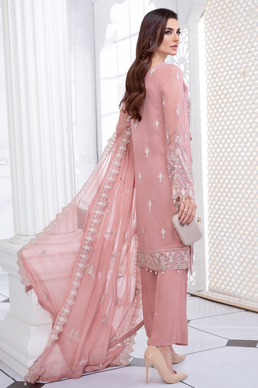 Meeral Luxury Chiffon Collection by Ashna 2021-100% Original Guaranteed