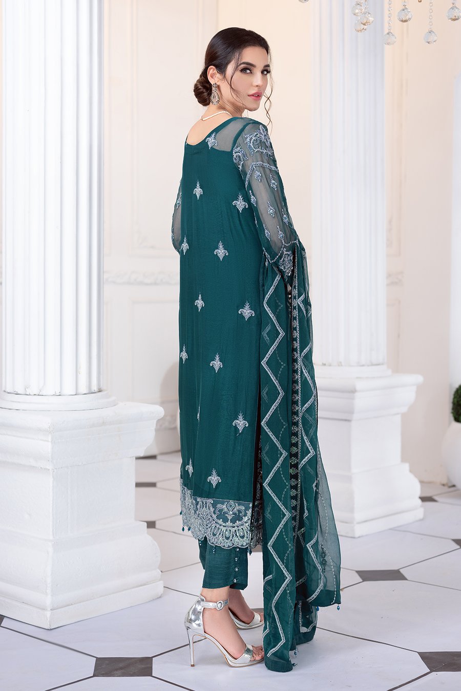 Meeral Luxury Chiffon Collection by Ashna 2021-100% Original Guaranteed