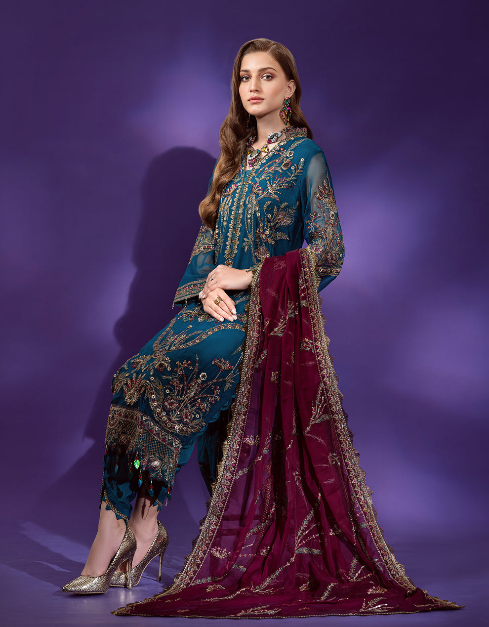 L'amour By Emaan Adeel Eid Collection 100% Original