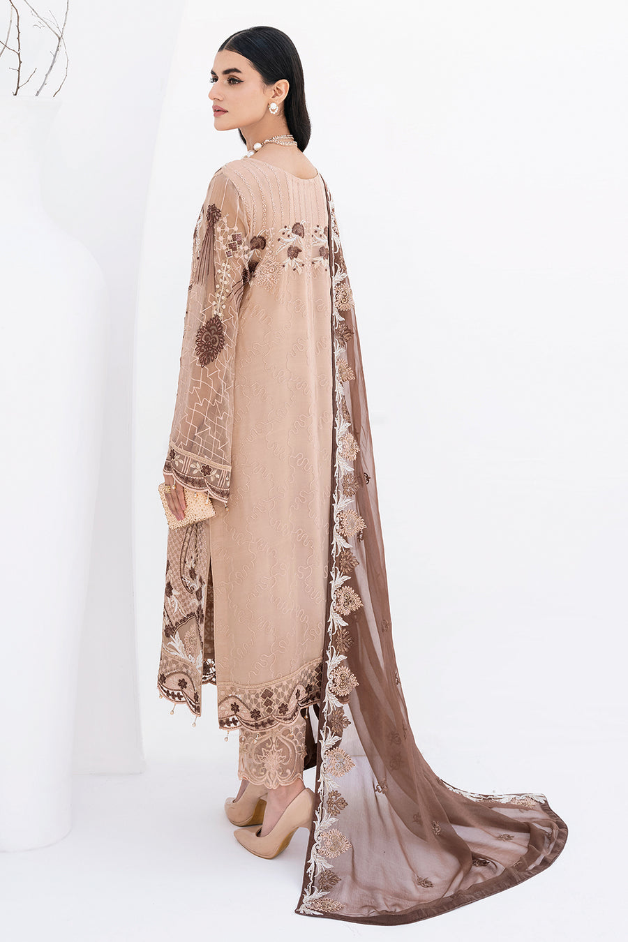 Chevron by Ramsha Chiffon Collection 100% Original