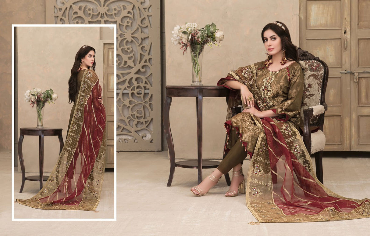 Expression Of Love By Tawakkal Embroidered Lawn Collection 2021 -100% Original Guaranteed