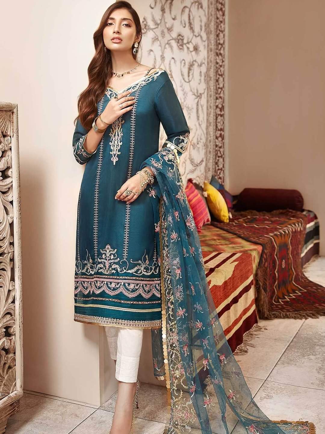 Noor by Sadia Asad Festive Collection 100% Original