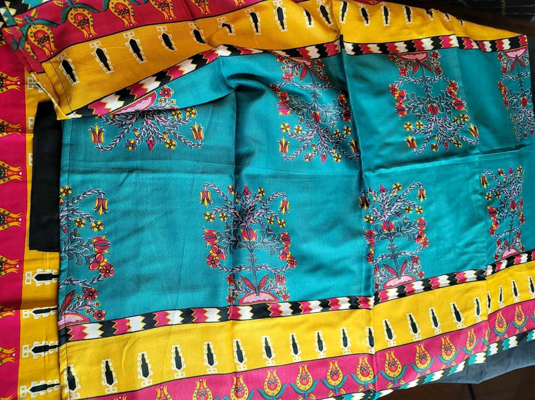 Pakistani linen Embroidered Salwar kameez Ready To Ship