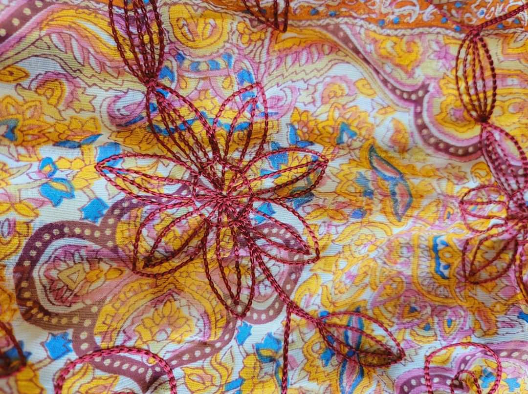 Pakistani linen Embroidered Salwar kameez Ready To Ship