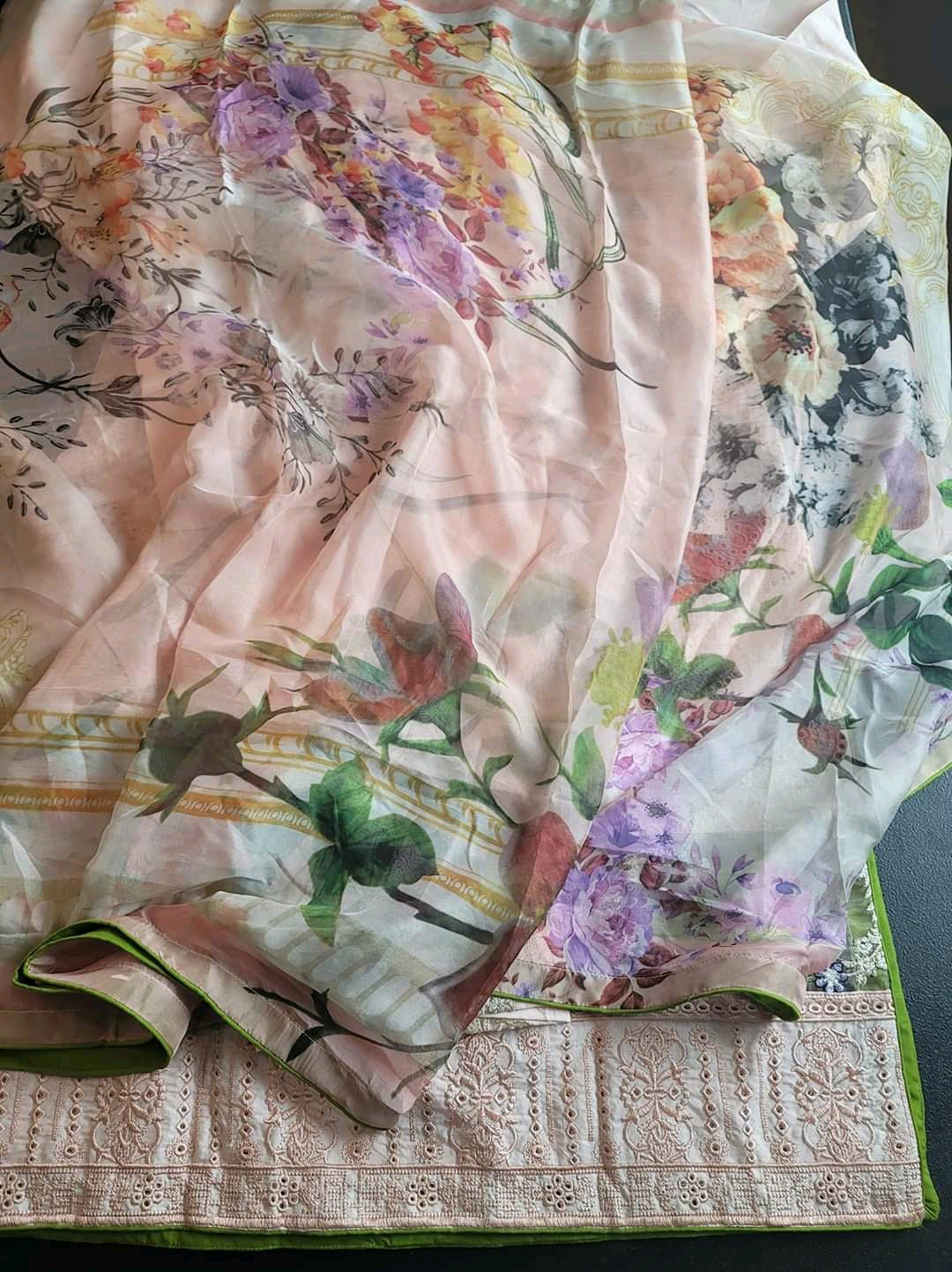 Pakistani Stitched Embroidery Lawn Suit Ready To Ship