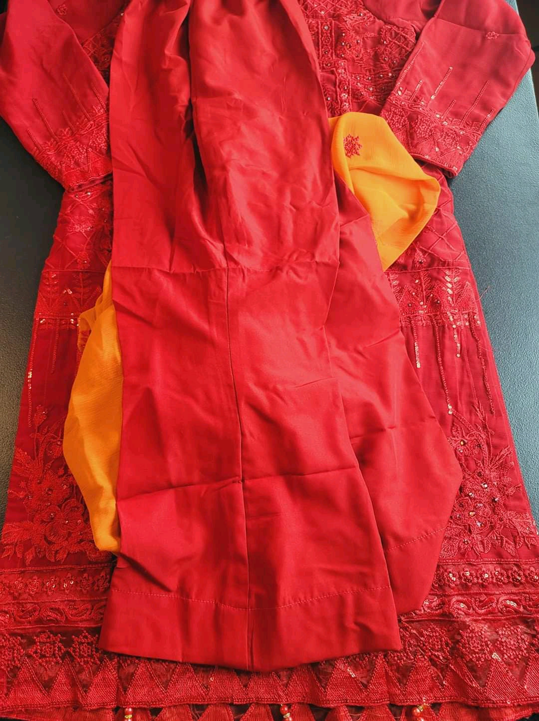 Pakistani Stitched Embroidery Party Wear Dresses Ready To Ship