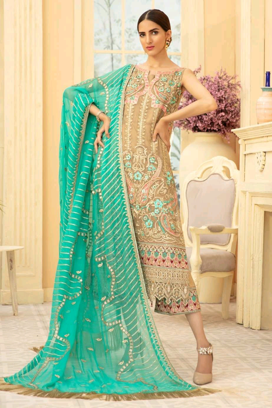 Maryum N Maria Chiffon Collection 2020- 100% Original Guaranteed
